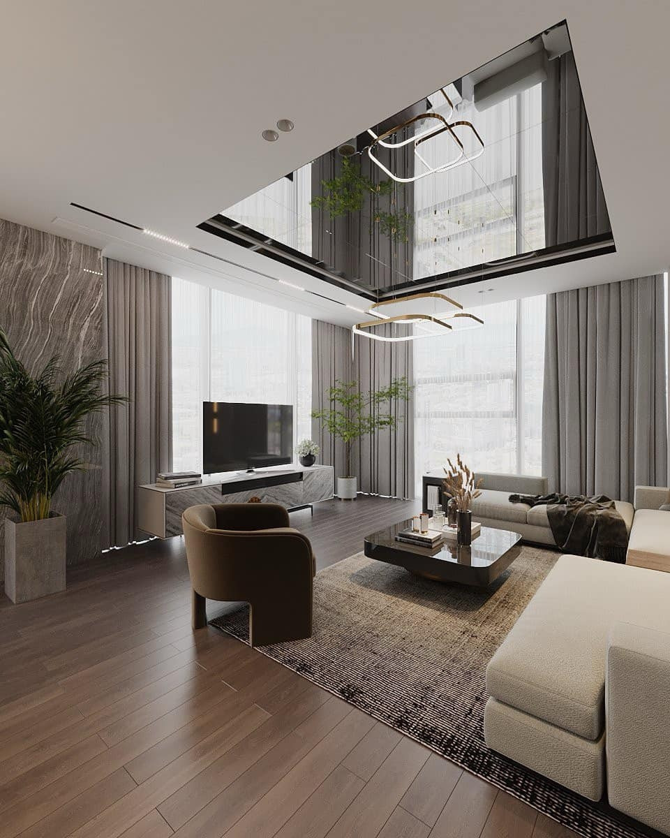 Căn hộ của Thành Chung rộng 131m2, được định giá hơn 11 tỷ đồng. Ảnh: FBNV