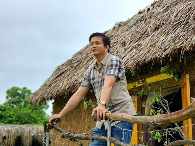 Nếp nhà tranh mộc mạc. Ảnh: FBNV