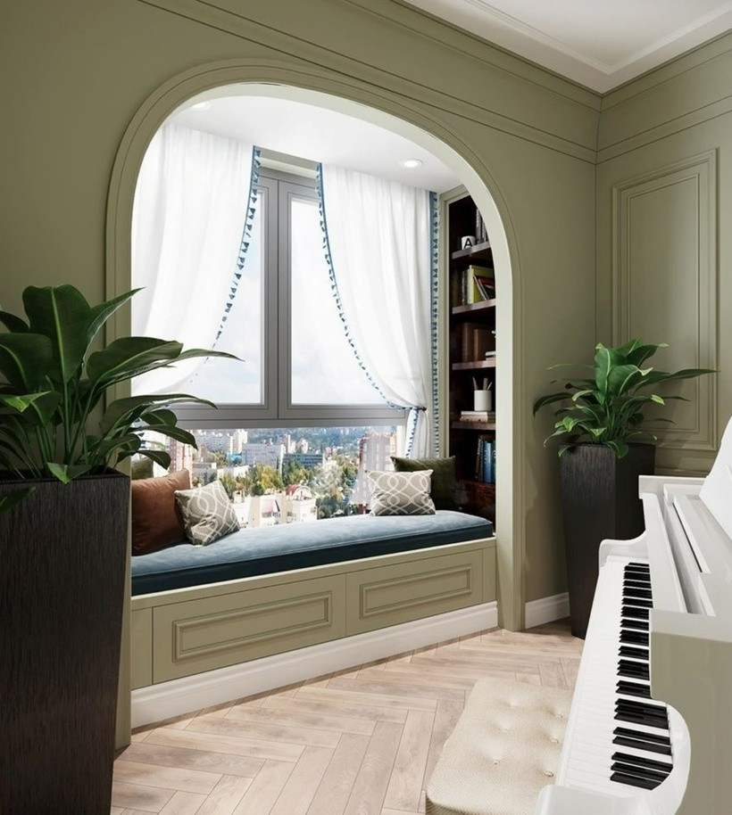 Một góc xinh xắn trong căn hộ của Mạnh Trường. Ảnh: FBNV