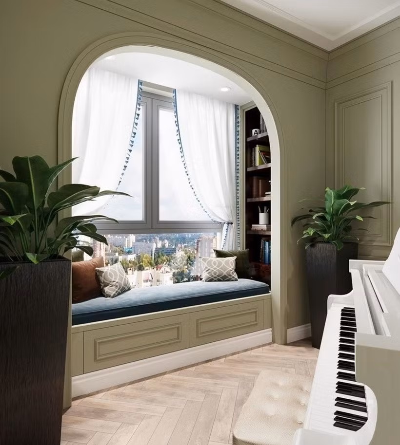 Một góc xinh xắn trong căn hộ của Mạnh Trường. Ảnh: FBNV