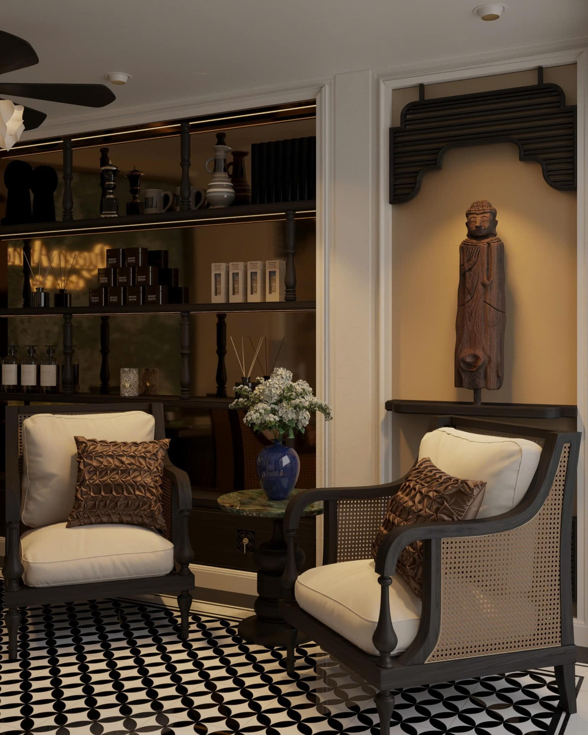 Ngôi nhà của MC Bạch Lan Phương có diện tích 55m2, từ tầng 1 - 4 dành cho công việc kinh doanh, từ tầng 5 - 9 là nhà ở cho cả gia đình. Ảnh: FBNV