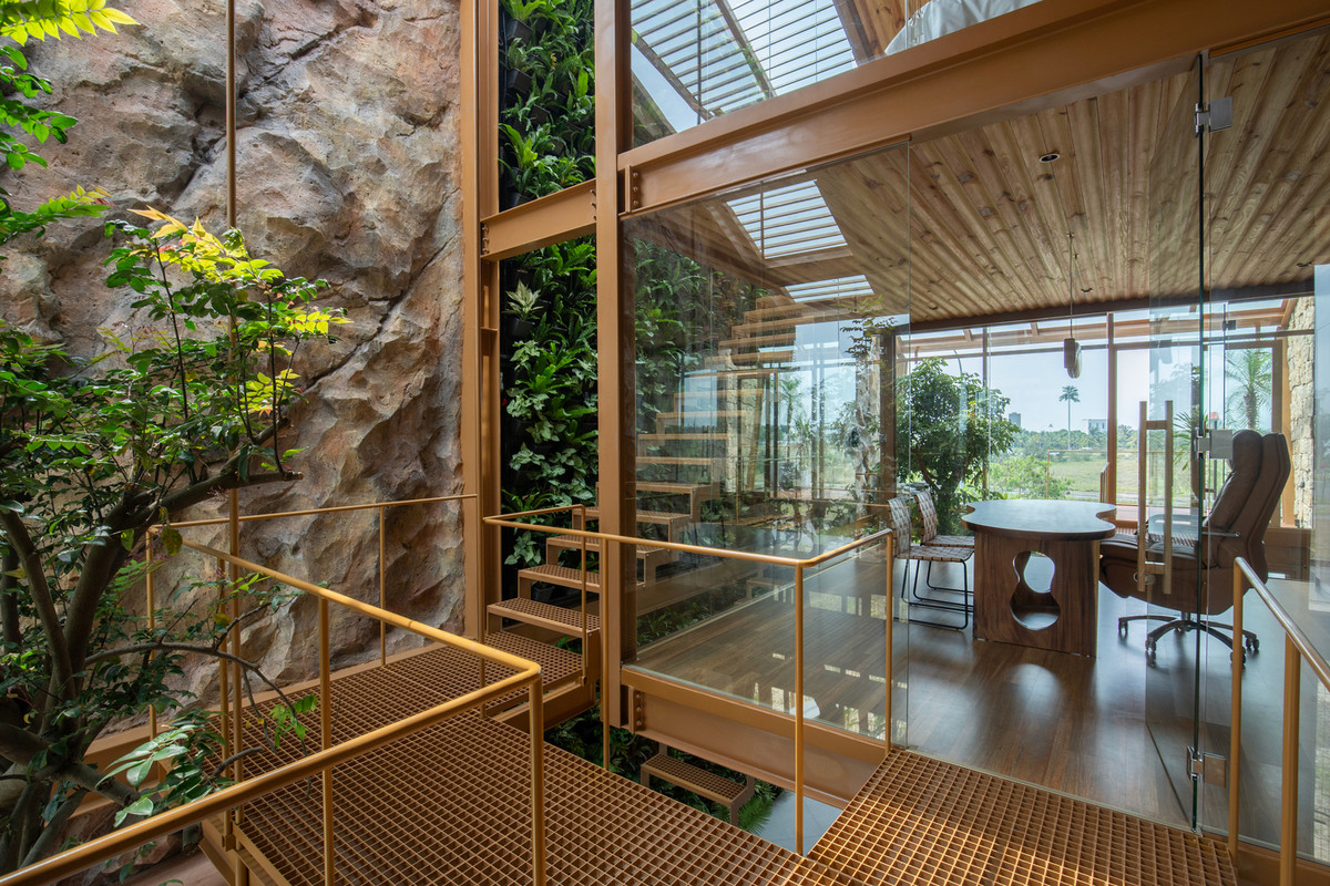 Bố cục chức năng có thể điều chỉnh một cách có chủ đích, cho phép các không gian phát triển theo nhu cầu. Ảnh: Tô Hữu Dũng