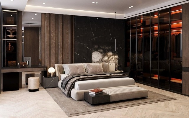 Phòng ngủ thứ 2 trong căn nhà của Tuấn Hải. Ảnh: FB Phạm Tuấn Hải