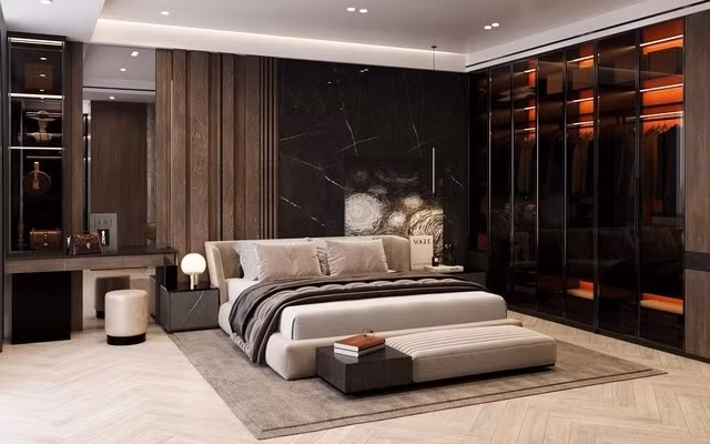 Phòng ngủ thứ 2 trong căn nhà của Tuấn Hải. Ảnh: FB Phạm Tuấn Hải