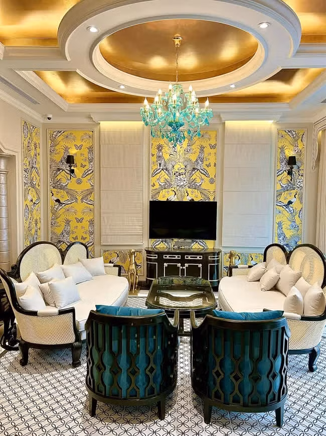 Căn nhà mang phong cách kiến trúc Indochine kết hợp với Art Deco. Ảnh: FBNV