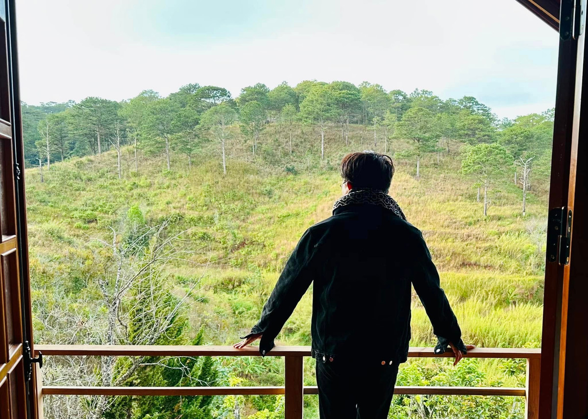 Bên cạnh đó, MC Đại Nghĩa còn có một chốn bình yên thơ mộng tại Đà Lạt mang tên Mộc Hương Viên. Ảnh: FBNV