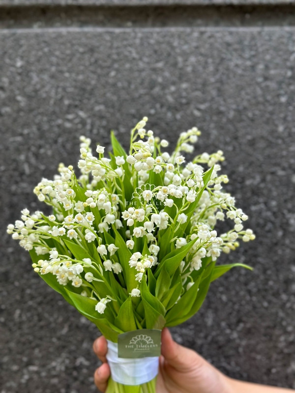 Hoa linh lan thiết kế phức tạp hơn có thể được bán với giá trên dưới 30 triệu đồng. Ảnh: The Timeless Flowers