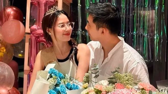 Midu và thiếu gia Minh Đạt kết hôn vào năm 2024. Sau đám cưới, Midu không sống chung với bố mẹ chồng mà dọn ra ở riêng. Ảnh: FBNV