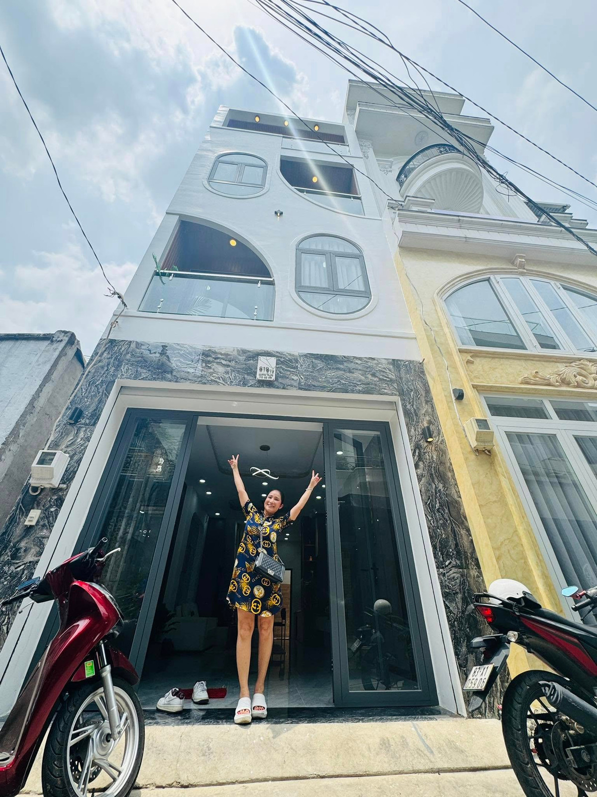 Trên trang cá nhân, nghệ sĩ Cát Tường rao bán ngôi nhà tại quận Gò Vấp (TP HCM) với giá 7,5 tỷ đồng, còn cho thuê 16 triệu/tháng. Ảnh chụp màn hình