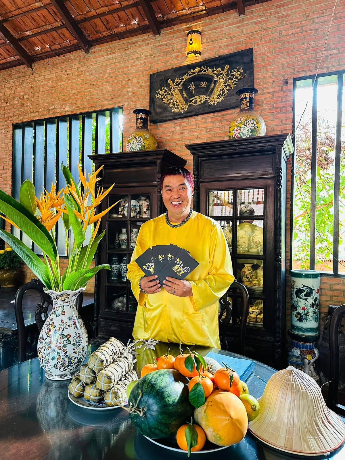 Hoàng Mập sở hữu căn biệt phủ có diện tích 1.600 m2 tại Đồng Nai, và phải 3 năm mới hoàn thành. Ảnh: FB Hoàng Minh Bùi