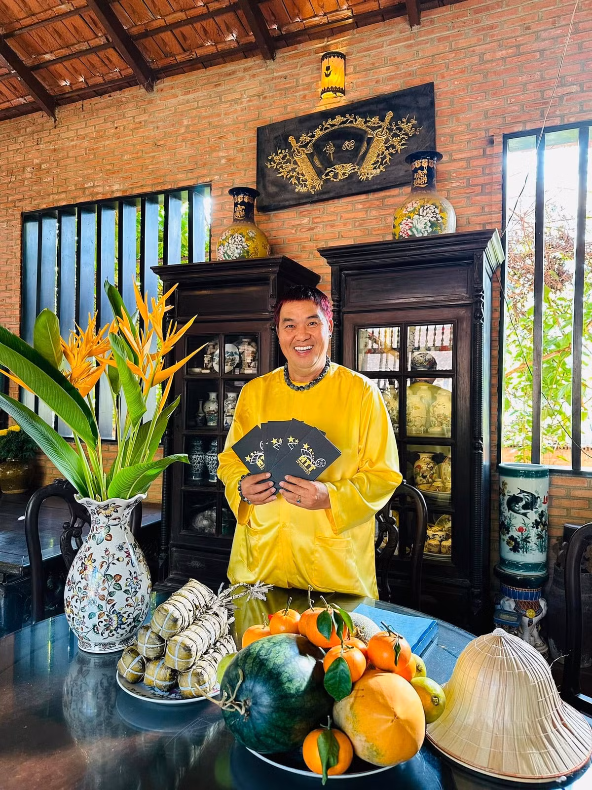 Hoàng Mập sở hữu căn biệt phủ có diện tích 1.600 m2 tại Đồng Nai, và phải 3 năm mới hoàn thành. Ảnh: FB Hoàng Minh Bùi