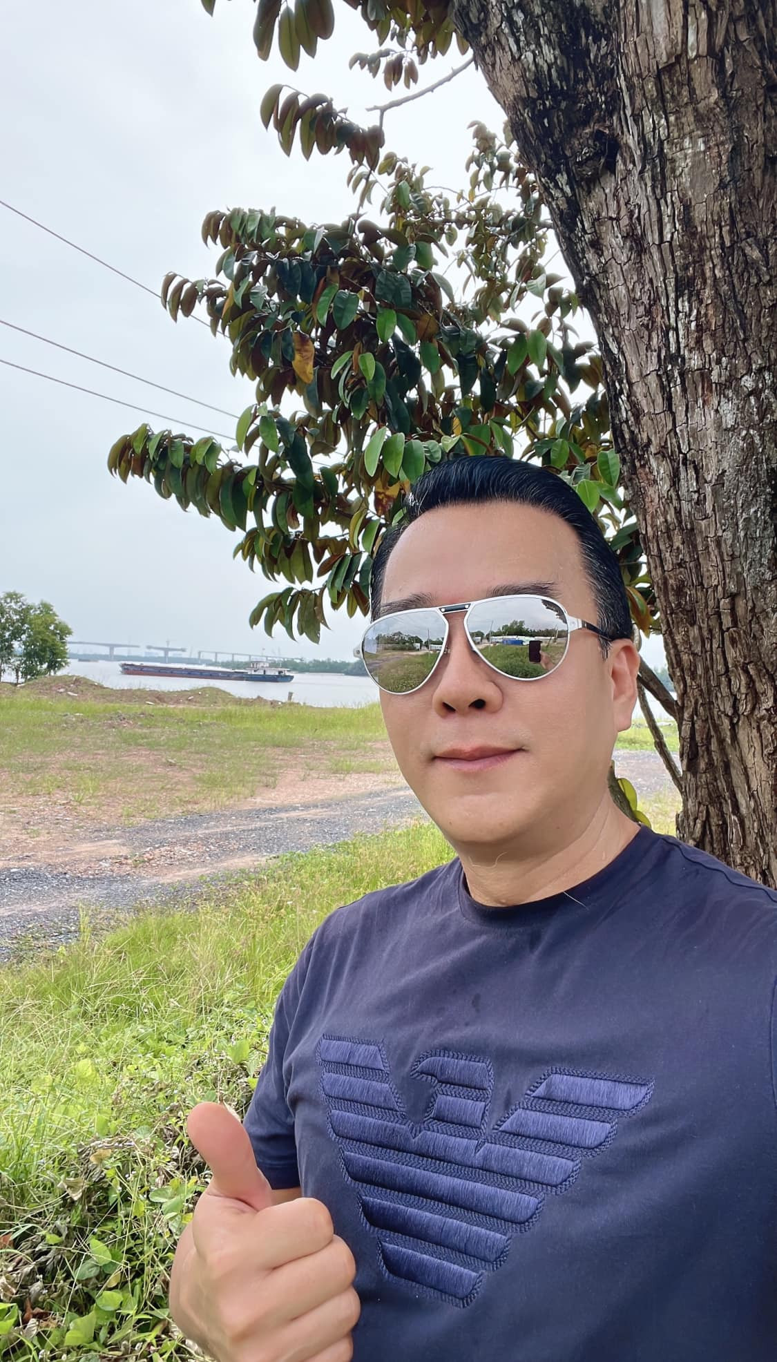 Ở thời điểm hiện tại, trên trang cá nhân, "vua cá Koi" Thắng Ngô tỏ ra là người sống tích cực. Ảnh: FB Thang Ngo Koi Farm