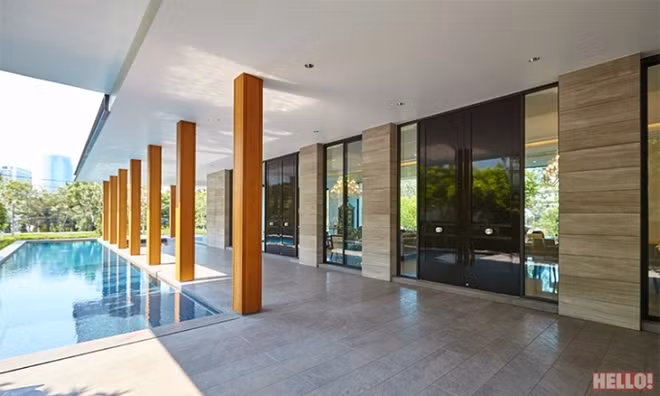 Được biết, bà Madam Pang đã thuê kiến trúc sư hàng đầu trong ngành để thiết kế, đáp ứng công năng sử dụng và thể hiện cá tính của gia chủ trong mọi ngóc ngách. Ảnh: Hello