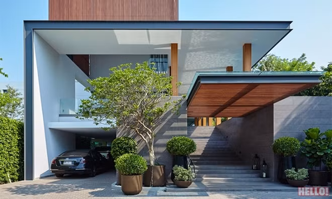 Dinh thự của bà Madam Pang có diện tích lên tới khoảng hơn 2.000m2. Ảnh: Hello