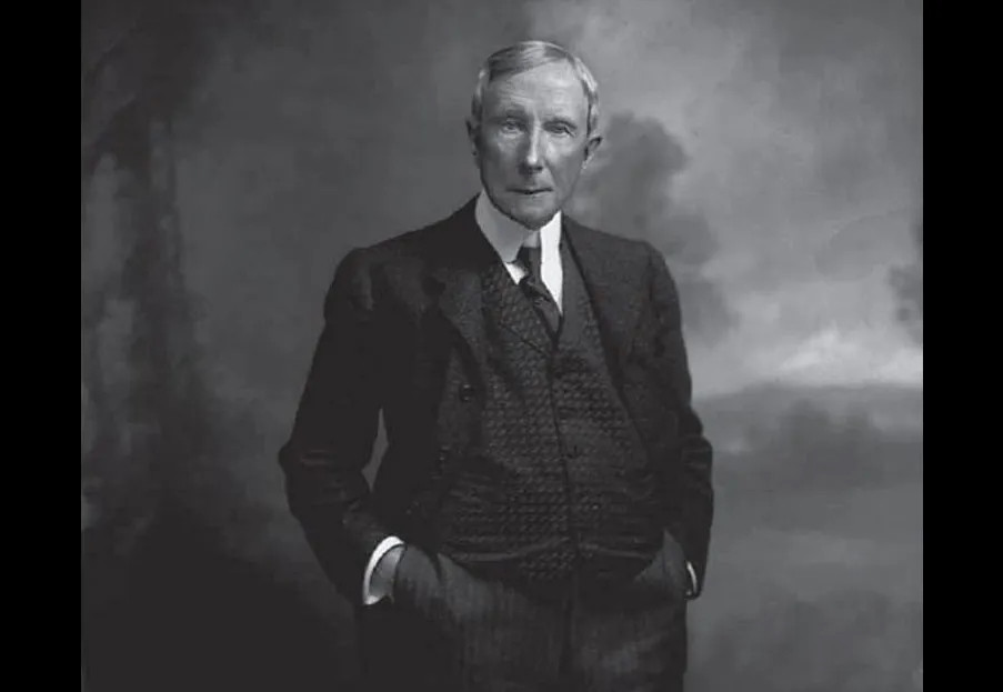John D. Rockefeller được nhắc đến với tư cách “ông vua dầu mỏ”, vị tỷ phú giàu nhất mọi thời đại của nước Mỹ. Ảnh: Paragon Road.