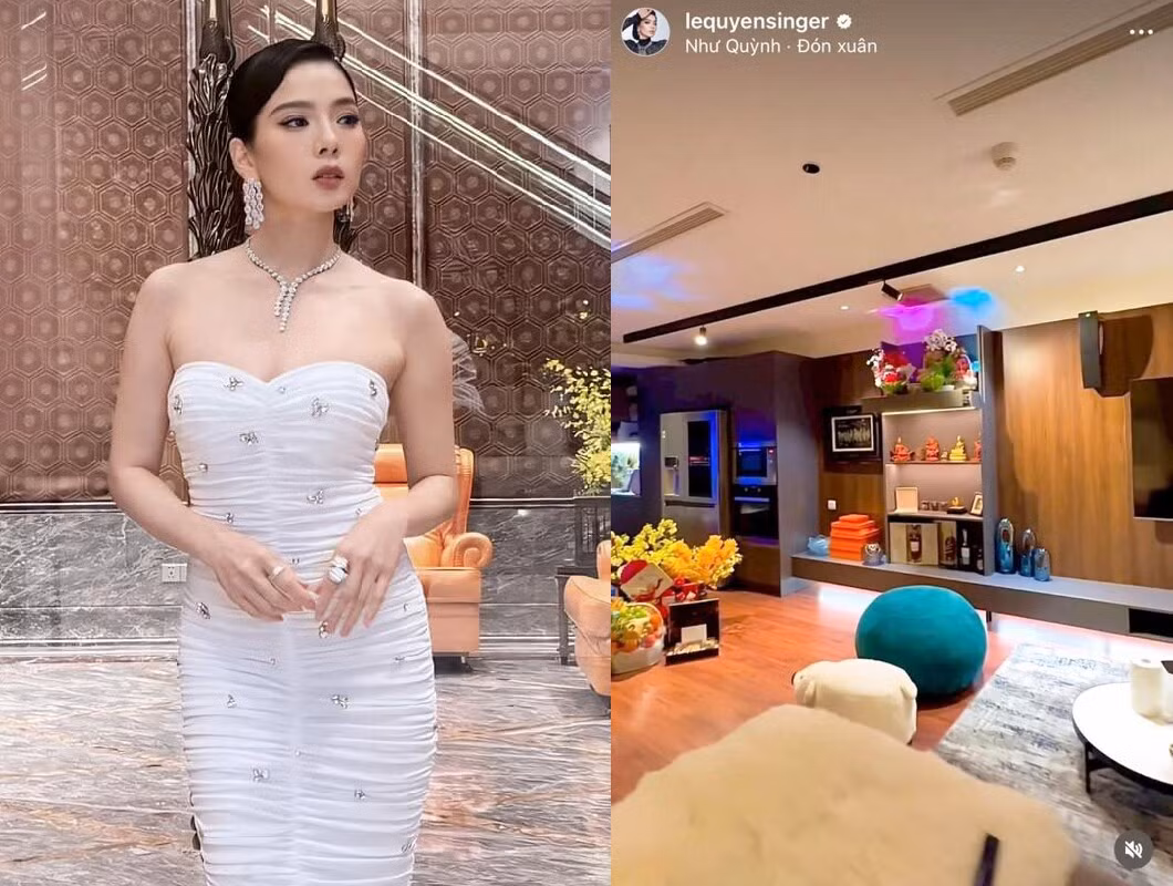 Kèm theo đó, "nữ hoàng phòng trà" cho biết đã mua biệt thự ở Hà Nội được 5 năm, giá nhà hiện tại tăng gấp 3 lần so với thời điểm ban đầu. Ảnh: FBNV