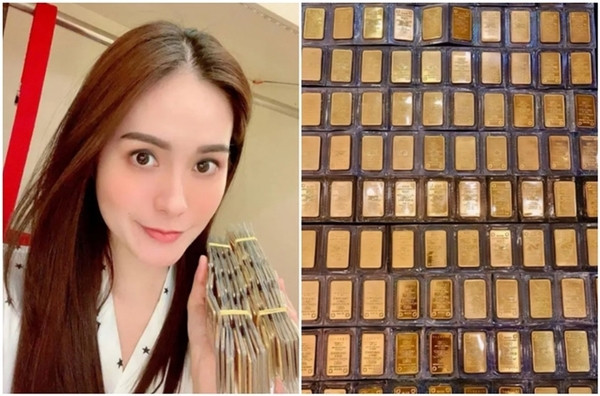 Việc đem 100 cây vàng bán chốt lời của Đoàn Di Băng khiến hàng nghìn người tỏ ra trầm trồ, ngưỡng mộ và “xin vía” kinh doanh may mắn, mua được nhiều vàng. Ảnh chụp màn hình