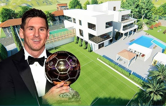  Siêu sao người Argentina cũng sở hữu một biệt thự trị giá 7 triệu USD ở Barcelona và một biệt thự khác ở quê nhà Rosario.