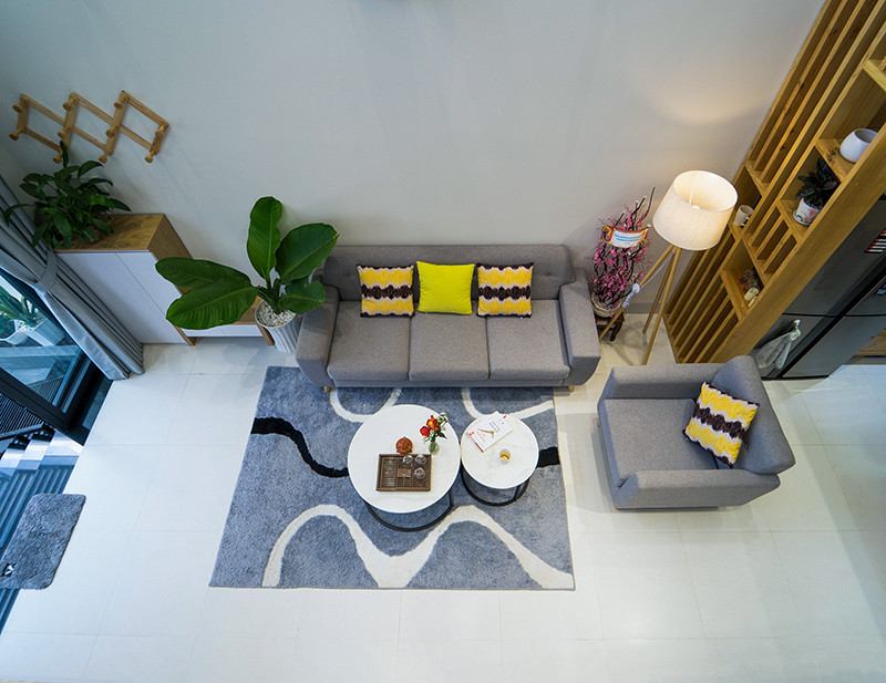 Nội thất đơn giản, hài hòa. Ảnh: QPS House