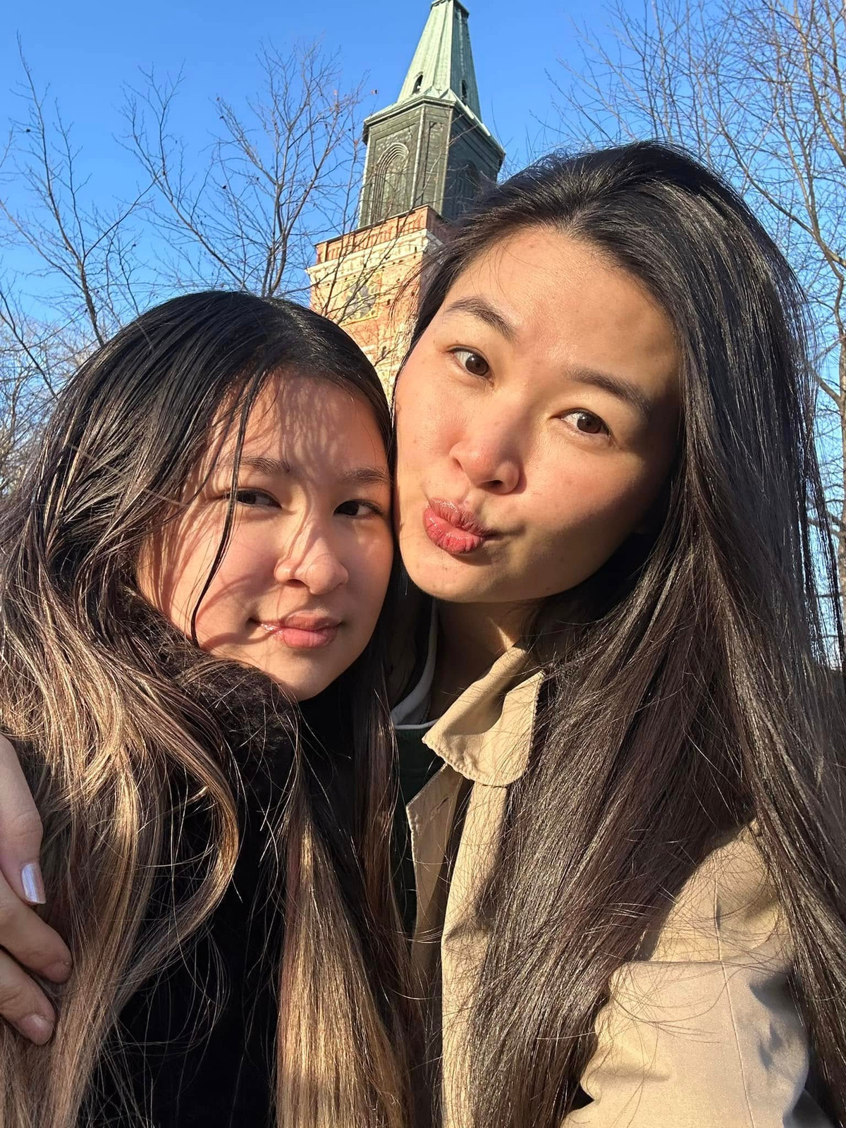 Sau khi chia tay Huy Khánh, Mạc Anh Thư đưa con gái sang Phần Lan hồi đầu năm 2024. Ảnh: FB Mạc Anh Thư