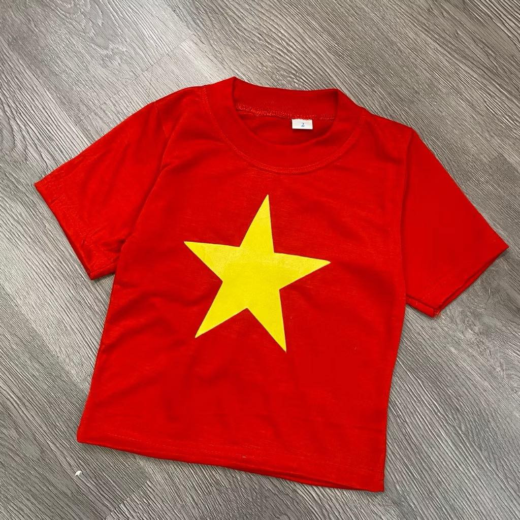 Ao thun in co do sao vang hut khach dip le 30/4-Hinh-2