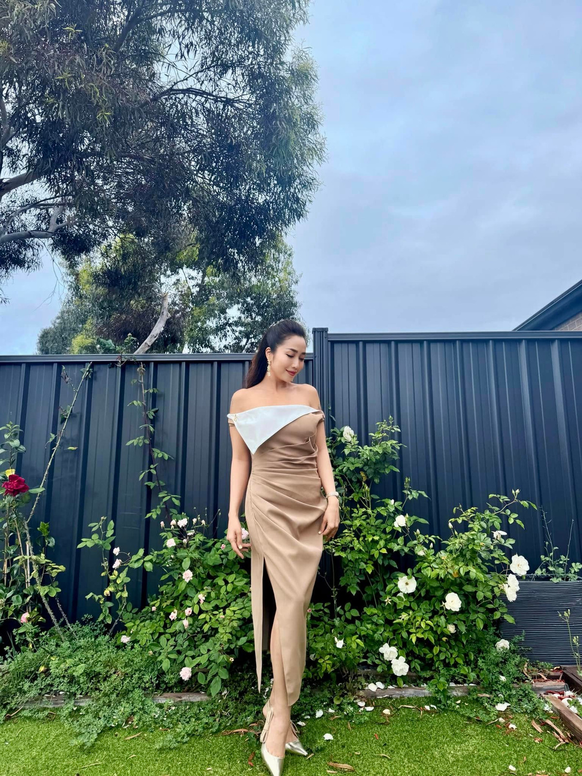 Nữ diễn viên cho biết rất tiếc nuối tổ ấm nhỏ nhưng quyết định rao bán vì đã chọn ổn định cuộc sống ở TP HCM. Ảnh: FB Ốc Thanh Vân