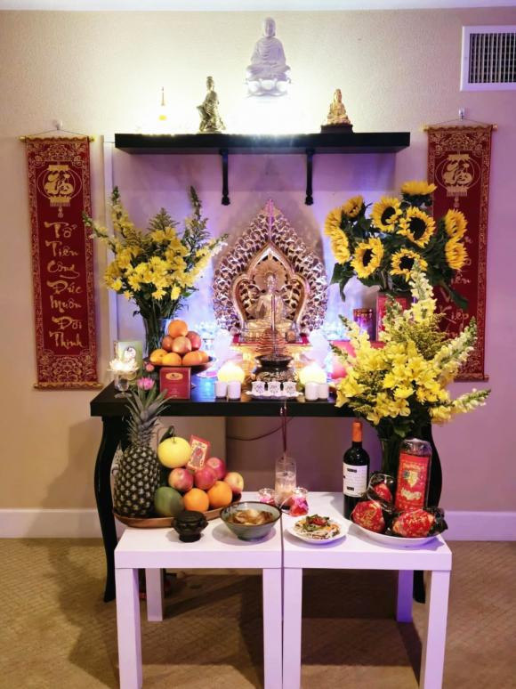 Không gian tầng 1 và tầng 2 đậm chất thiền. Ảnh: FBNV