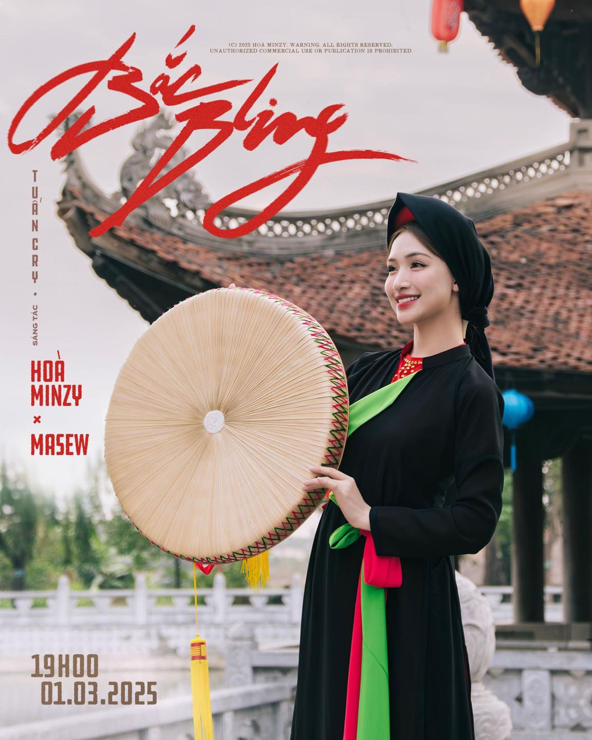 MV "Bắc Bling" mới ra mắt của ca sĩ Hòa Minzy đang gây sốt với 4,1 triệu lượt xem, đạt top 1 trending trên YouTube chỉ sau hơn một ngày phát hành. Ảnh: FB Hòa Minzy