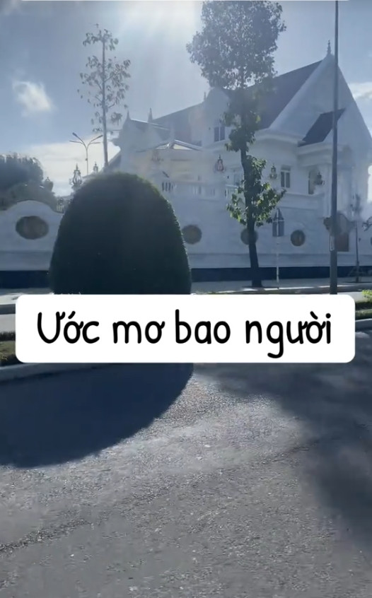 Riêng hàng rào cũng đủ khiến dân tình xuýt xoa trước độ chịu chi của gia chủ. Ảnh: @t7alu