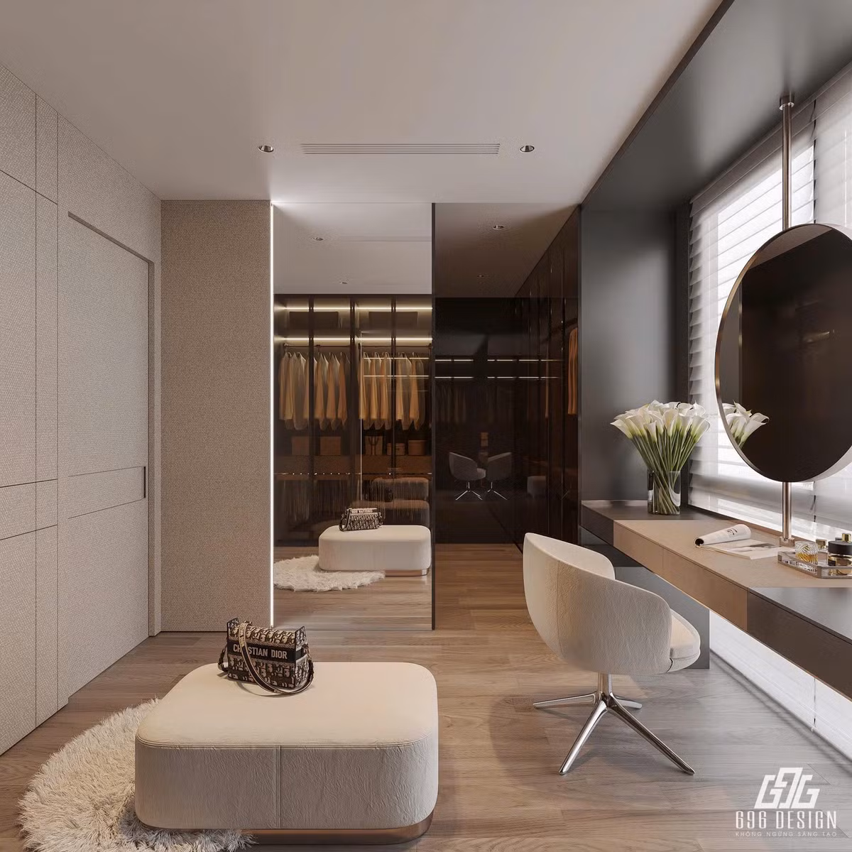 Phòng thay đồ được tách riêng biệt. Ảnh: FB Đoàn Văn Hậu