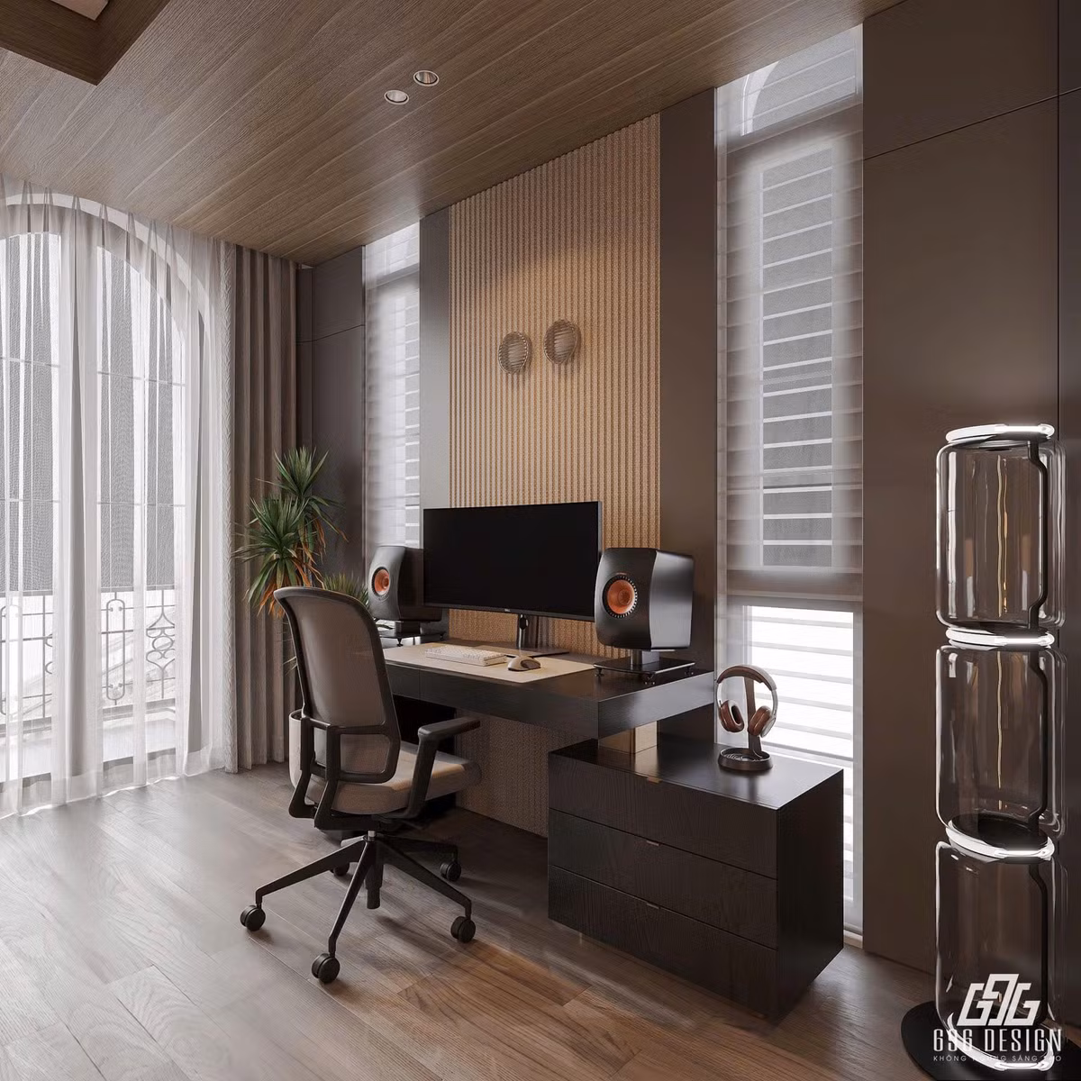 Biệt thự của Đoàn Văn Hậu - Doãn Hải My có diện tích 90m2, gồm 4 tầng và 3 phòng ngủ. Ảnh: FB Đoàn Văn Hậu