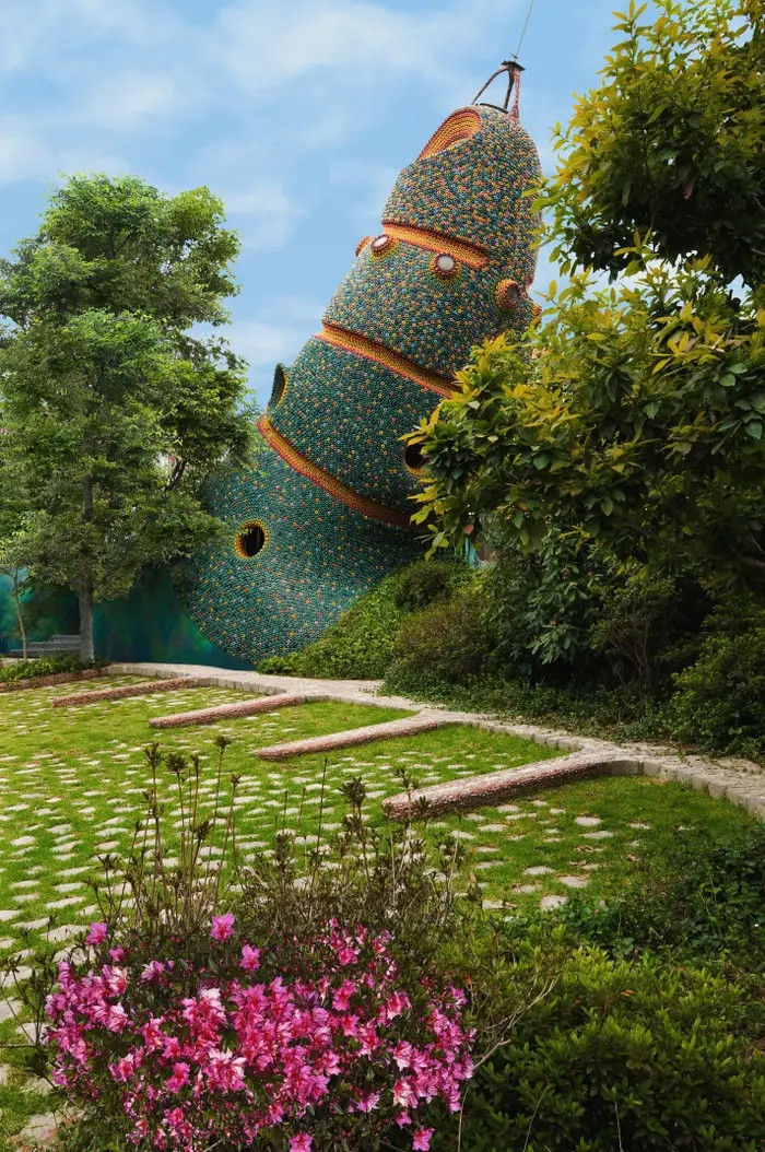 Đặc biệt, nước thải từ các căn hộ sẽ được đưa qua nhà máy xử lý. Tại đây, nước được "sử dụng để tưới tiêu cho tất cả các khu vực xanh". Ảnh: El Nido De Quetzalcoatl