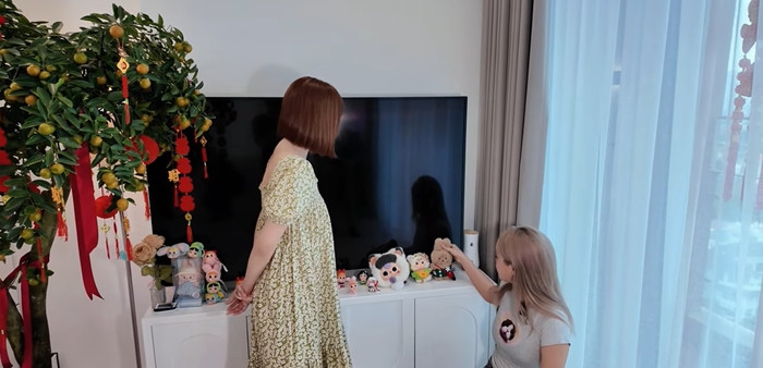 Nhà mới của Xoài Non được sửa lại khá nhiều để phù hợp với nhu cầu sử dụng của gia chủ. Ảnh chụp màn hình