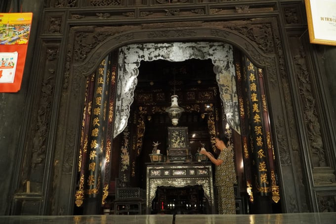 Với tuổi đời hơn 200 năm, ngôi nhà cổ miền Tây là một công trình kiến trúc độc đáo. Ảnh: Báo Ấp Bắc