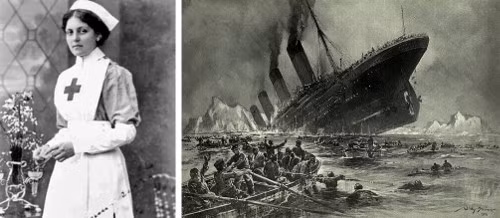 Đến năm 1916, bà được điều làm y tá tạm thời trên tàu HMHS Britannic sau một thời gian phục vụ cho Hội Chữ Thập Đỏ Anh Quốc. Tuy nhiên, một lần nữa bà gặp phải tình huống khủng khiếp khi tàu Britannic va phải thủy lôi và bị đắm ở Biển Ê-giê gần Hy Lạp.