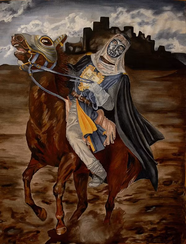 Sau khi cuộc tấn công vào Ai Cập bị hủy bỏ, quân đội của Jerusalem tản ra về phía Bắc, để lại một lực lượng hết sức mỏng ở đô thành. Lúc này, tình trạng sức khỏe của vua Baldwin trở nên rất xấu, thậm chí có người cho rằng ông sắp chết. Nắm bắt tình hình này, Saladin dẫn đầu đội quân 26.000 người tấn công thẳng vào Jerusalem. Nằm trên giường bệnh, vua Baldwin đã vận dụng tất cả sức lực của mình để đối đầu với kẻ thù với chỉ 600 hiệp sĩ và vài nghìn lính bộ binh.