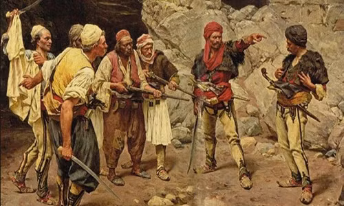 Người Montenegrin sống ở châu Âu và mục tiêu của họ trong tập tục săn đầu người thường là người Ottoman. Tập tục này là một phần trong các cuộc chiến tranh.