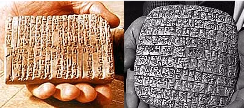 Trái ngược với nhiều tài liệu cổ cùng thời đại, những tấm đất sét Ebla không hề đề cập đến các vấn đề quân sự. Một trong những thông tin giá trị được viết trên những tấm đất sét Ebla là việc thành phố này từng là nơi sinh sống của khoảng 260.000 người.