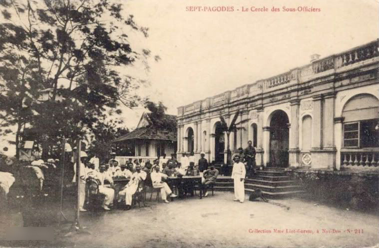 Câu lạc bộ hạ sĩ quan Pháp ở Phả Lại.