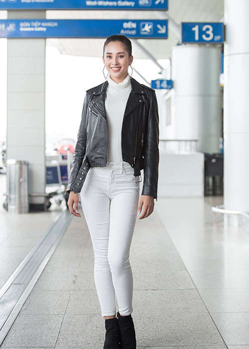 Sau cuộc thi, Trần Tiểu Vy đã có cơ hội vàng xuất hiện tại sự kiện quốc tế.