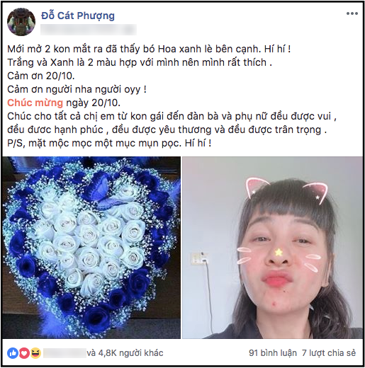 Cat Phuong khoe hinh xam, khang dinh tinh yeu voi Kieu Minh Tuan-Hinh-2