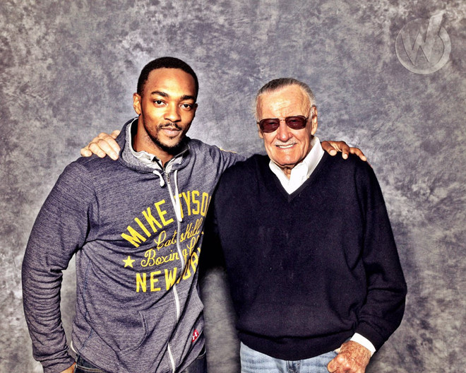 Tài tử da màu Anthony Mackie sắm vai Falcon trong MCU. Anh chia sẻ trên trang cá nhân về Stan Lee rằng: “Ông là người đi trước thời đại. Giờ thì tôi cảm giác như ông lại ra đi quá sớm. Yên nghỉ nhé, Stan. Cảm ơn ông về những lời động viên và tiếng cười. Tôi rất vinh hạnh khi được sống trong vũ trụ do ông tạo ra”.