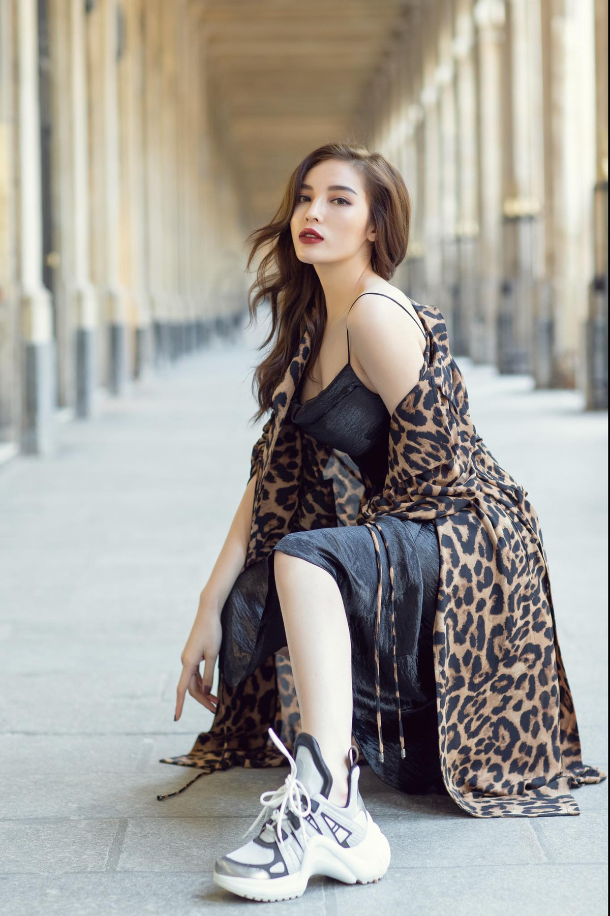 Được biết để chuẩn bị cho chuyến đi, Kỳ Duyên đã mang rất nhiều trang phục, phụ kiện, hàng hiệu.