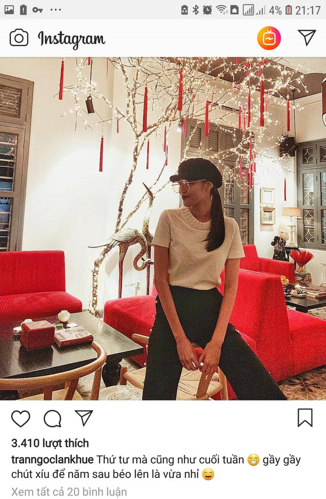 Lan Khue up mo chuyen bau bi sau mot thang ket hon