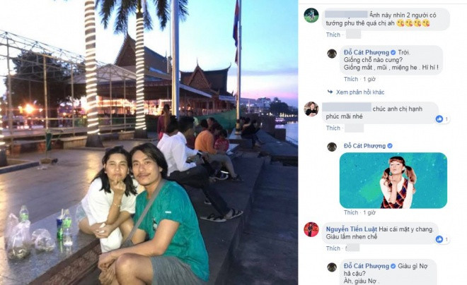 Cat Phuong - Kieu Minh Tuan vui ve di choi o Campuchia-Hinh-5