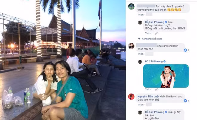 Cat Phuong - Kieu Minh Tuan vui ve di choi o Campuchia-Hinh-5