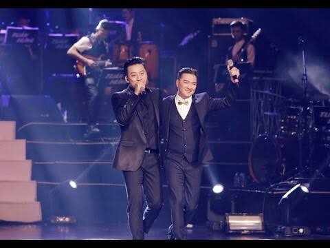 Dam Vinh Hung dong vien Tuan Hung giua on ao bi huy show