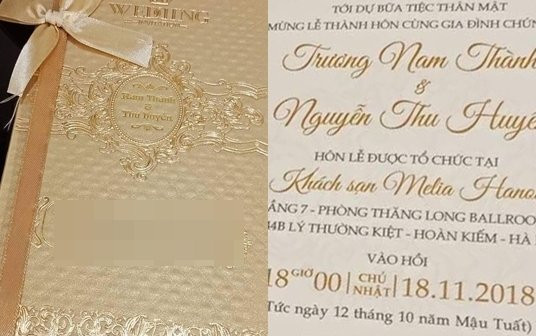 Truong Nam Thanh to chuc tiec cuoi tai khach san 5 sao