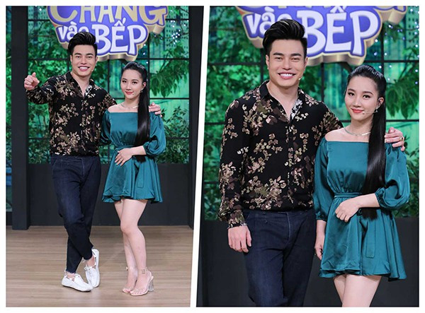 Dù cùng xuất thân là sinh viên trường Sân khấu Điện ảnh nhưng Quỳnh Anh không tham gia vào showbiz mà đảm đương chăm lo gia đình và làm hậu phương vững chắc cho chồng. Chương trình "Chàng vào bếp" là lần hiếm hoi hai vợ chồng Lê Dương Bảo Lâm cùng xuất hiện trên sóng truyền hình.