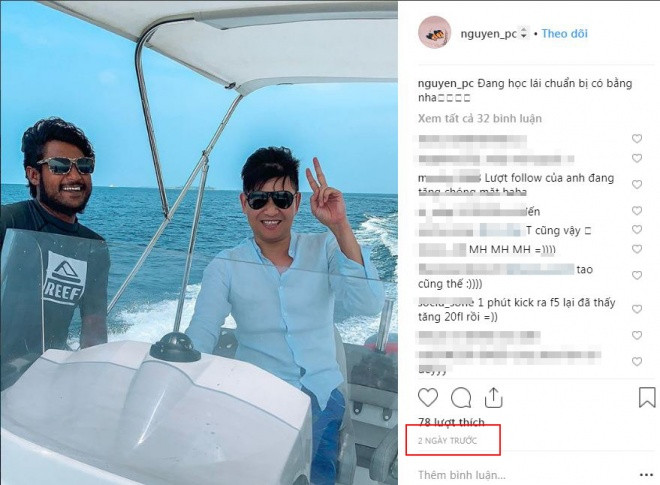 Ngay sau khi bức ảnh này được đăng tải đã khiến fans của Minh Hằng "dậy sóng". Nhiều cư dân mạng trổ tài làm "thám tử" truy tìm chân dung bạn trai của Minh Hằng. Không lâu sau đó, cư dân mạng đã tìm được hình ảnh trùng khớp ở instagram của Minh Hằng và chàng trai này trong cùng 1 mốc thời gian gần giống nhau.